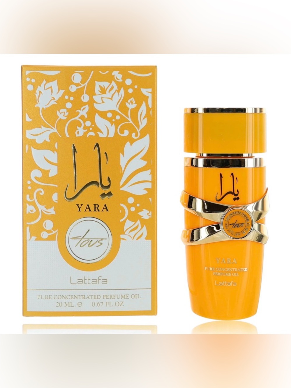 Lattafa Yara Pure Concentrated Perfume Oil - Yellow